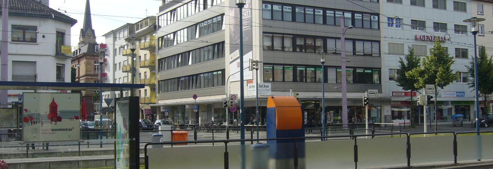Gebäude des IFD Mannheim am Kaiserring